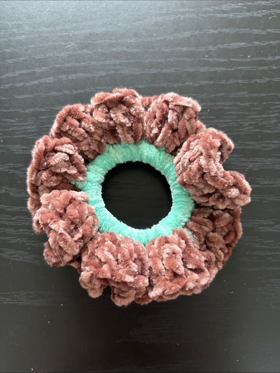 Accessories - Handmade Crochet Velvet Srunchie